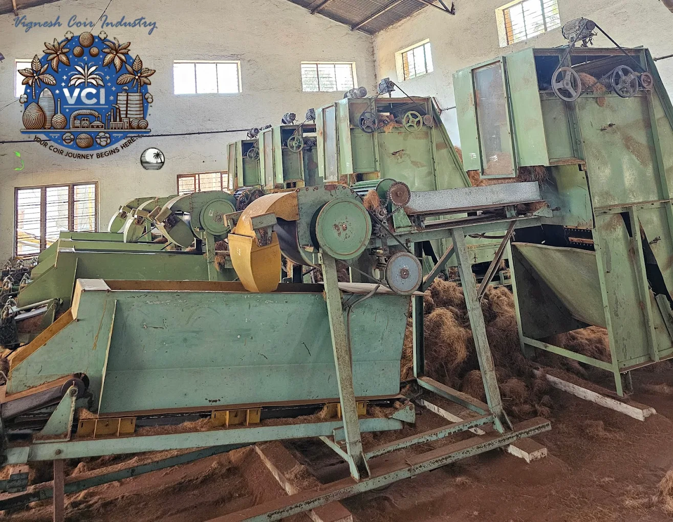 Coir Manufacturing Process